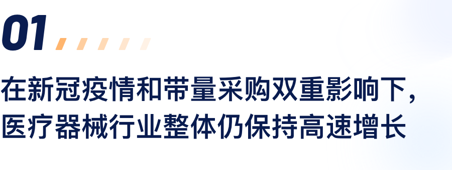 在新冠疫情和带量采购双重影响下，医疗器械行业整体仍保持高速增长.png